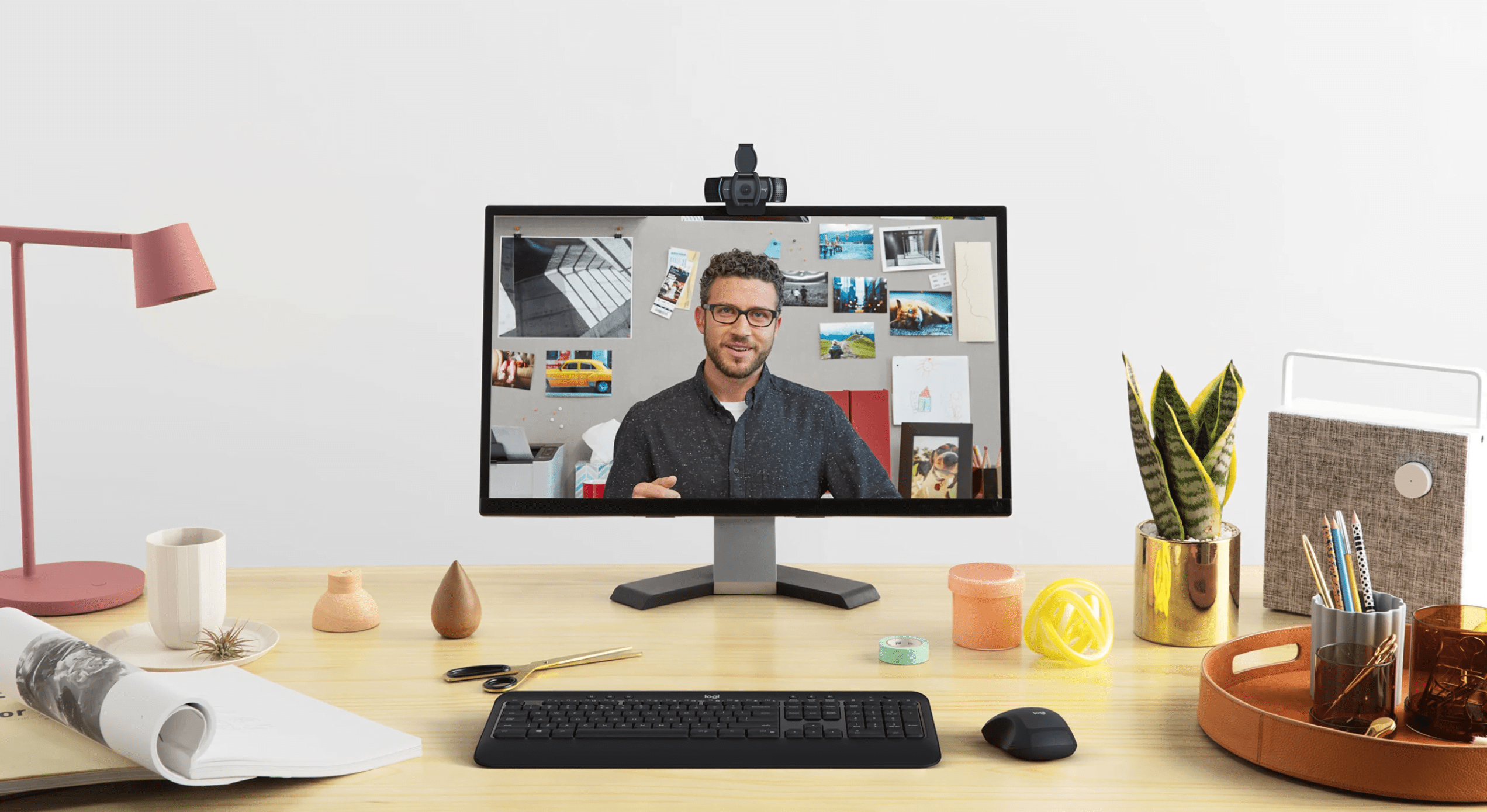 Webcam học trực tuyến